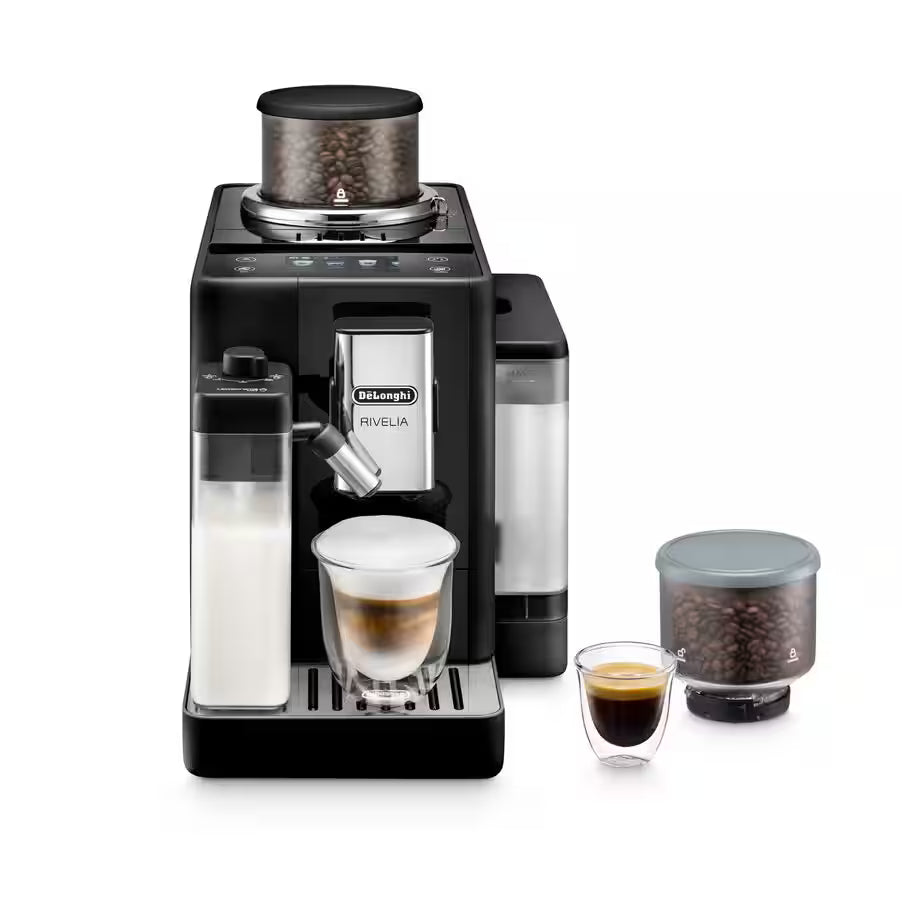 Rivelia Fully Automatic Espresso Machine, Sand Beige
