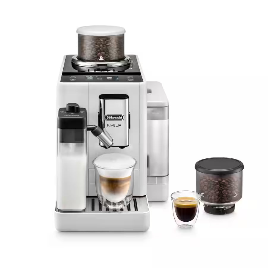 Rivelia Fully Automatic Espresso Machine, Sand Beige