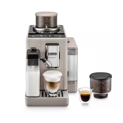 Rivelia Fully Automatic Espresso Machine, Sand Beige