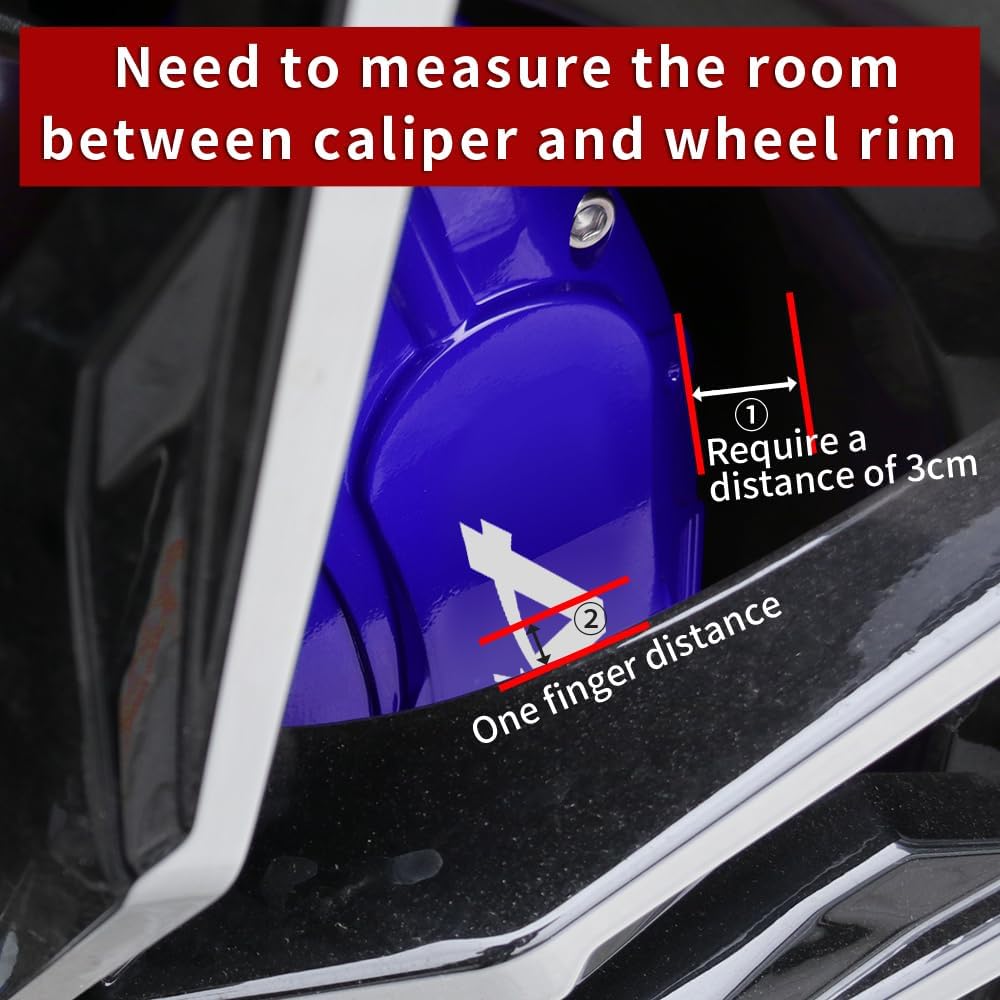 Car aluminum alloy special car special buckle screw fixed caliper cover (4PCS luxury upgrade version) - VelosoleCar aluminum alloy special car special buckle screw fixed caliper cover (4PCS luxury upgrade version)car - accessories