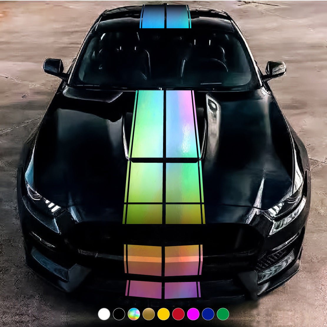 General 6 - Pack Car Roof Decorative Hood Modification Decal - VelosoleGeneral 6 - Pack Car Roof Decorative Hood Modification Decalcar - accessories