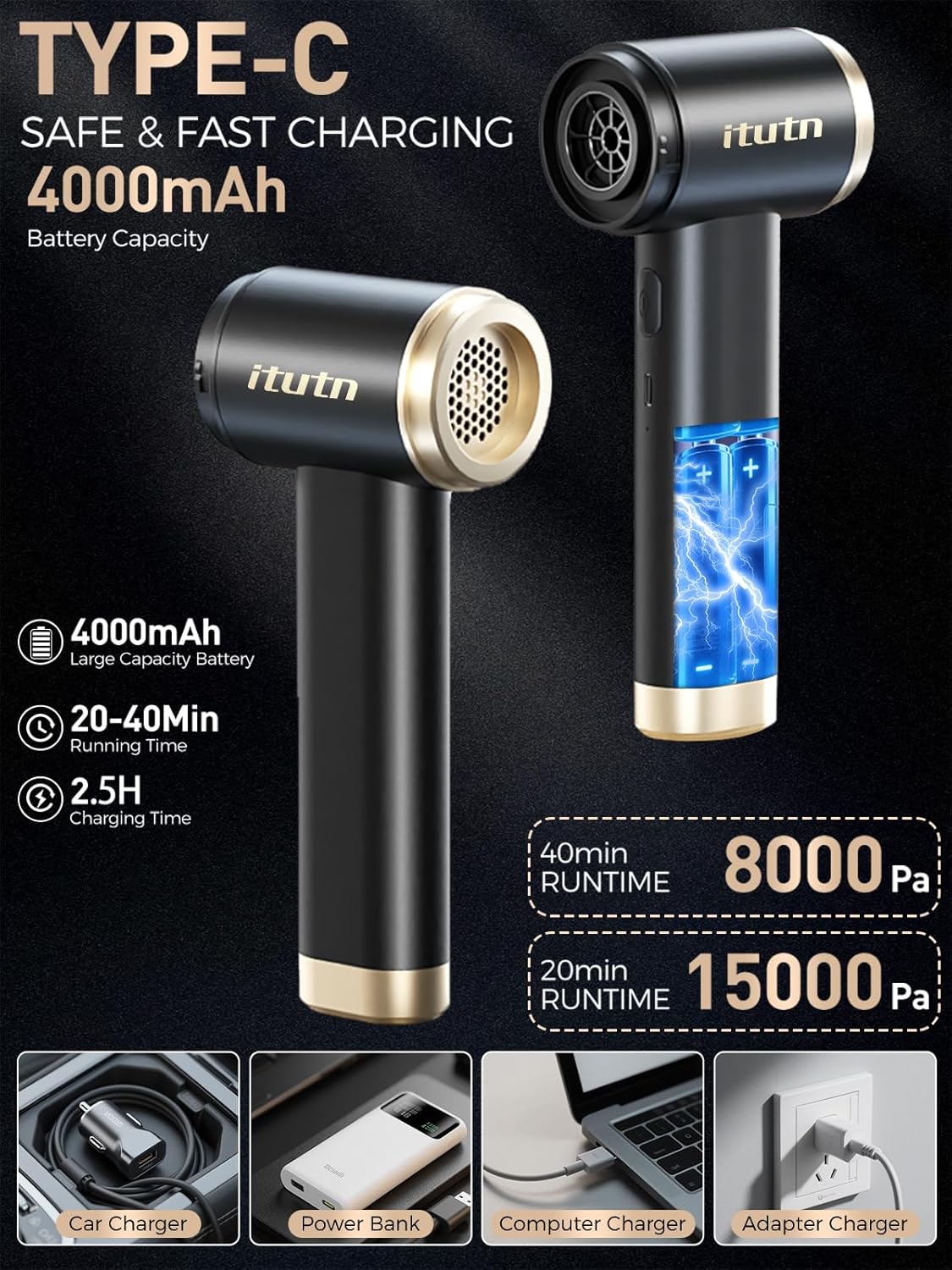 Mini Portable Vacuum for Car, Handheld Small Vacuum Cleaner - VelosoleMini Portable Vacuum for Car, Handheld Small Vacuum Cleanercar - accessories